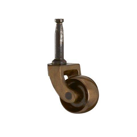 Brass Castor in Antique Colour with Grip Neck